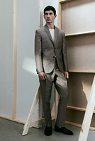 Slim Fit Wool-Blend Suit Pants