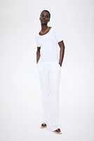 MAMA Scoop-Neck Top