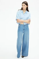Linen-Blend Shirt