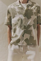 Regular-Fit Cotton Resort Shirt