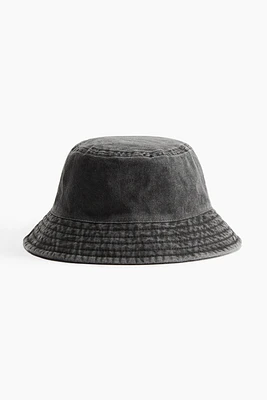 Cotton Denim Bucket Hat