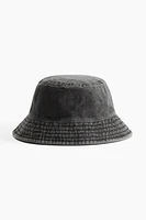 Cotton Denim Bucket Hat