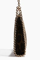Patterned Cotton Crossbody Bag