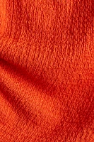 Drawstring-Detail Top