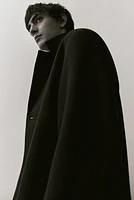 Slim Fit Wool-Blend Coat