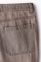 Pantalon cargo en denim