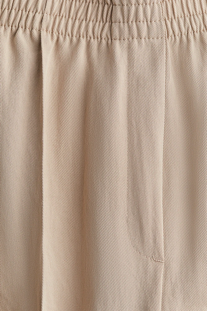 Pull-On Twill Pants