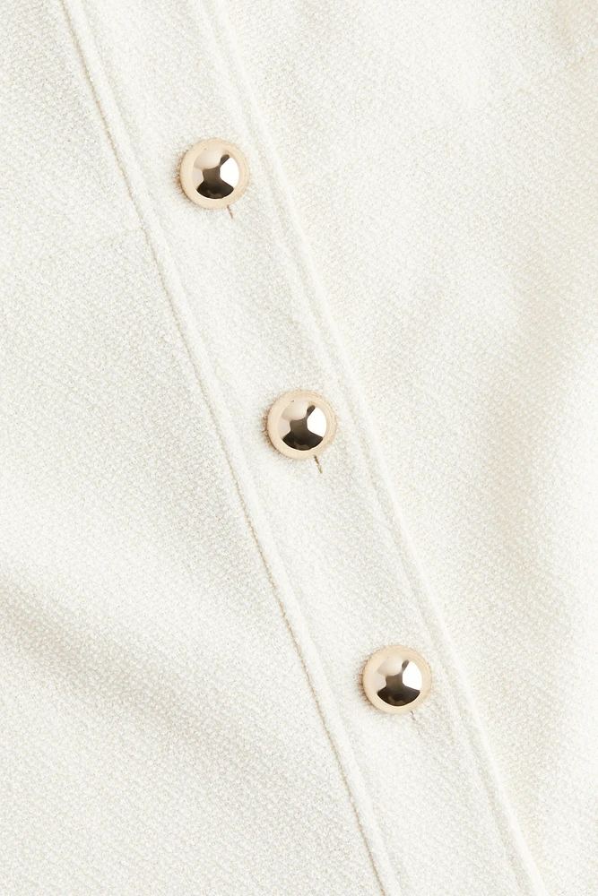 Button-Front Dress
