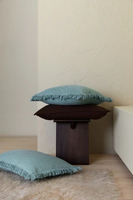 Slub-Weave Cushion Cover