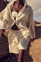 Oversized Linen Shirt