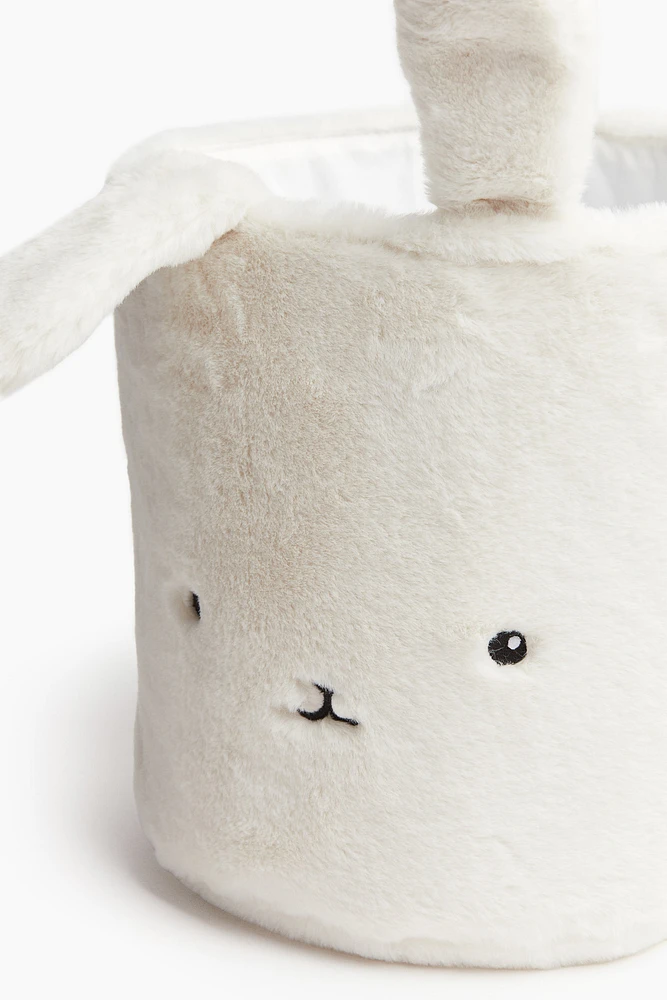Small Fluffy Storage Basket