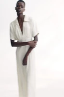 Twill Shirt Dress