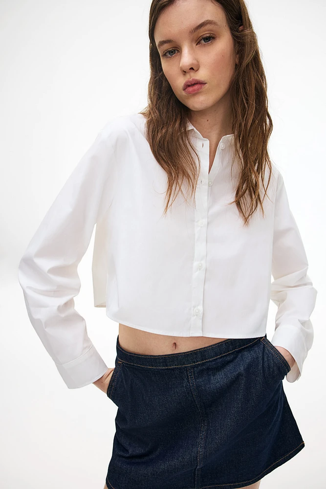 Tie-Detail Crop Top