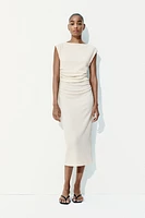 Draped Bodycon Dress