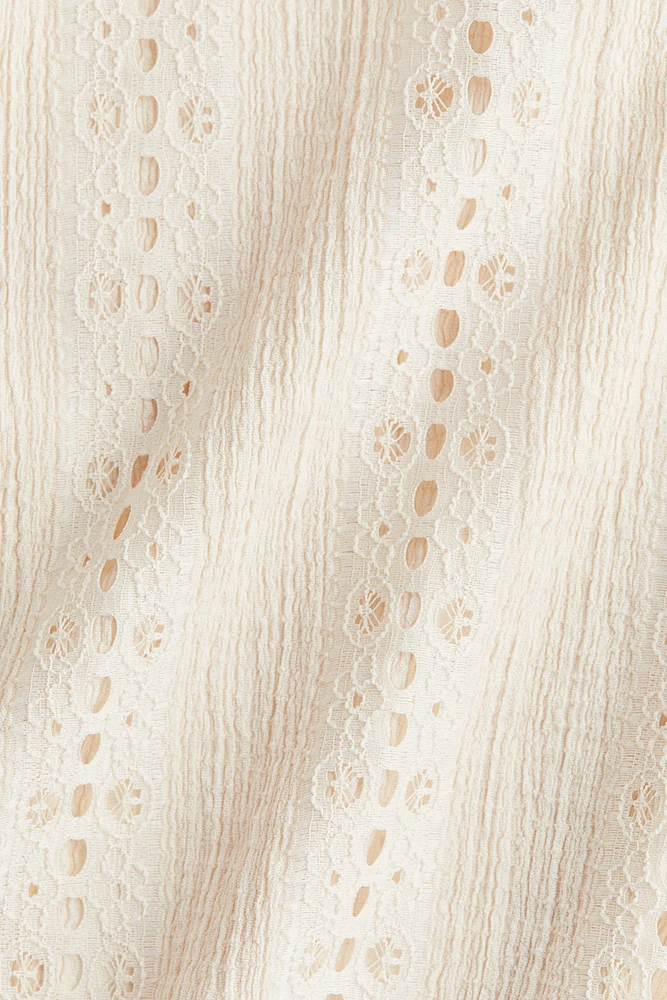Lace Jersey Pants