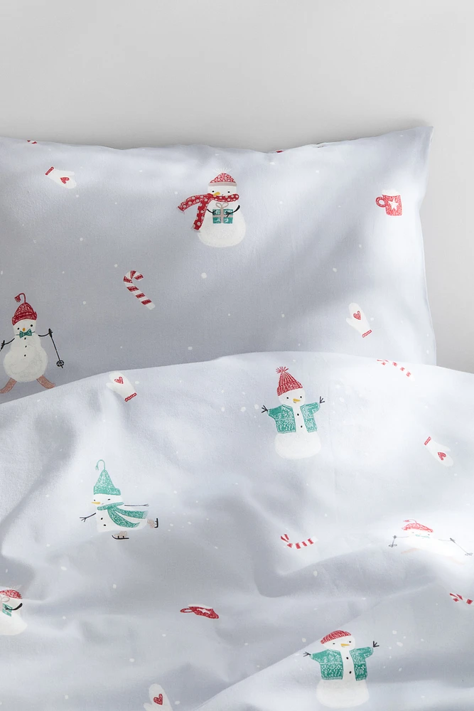 Flannel Duvet Cover Set