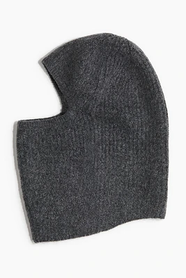 Rib-knit Balaclava