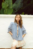 Oversized Denim Shacket