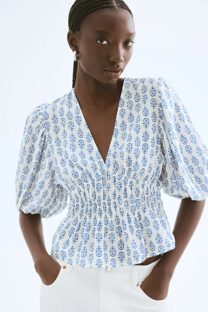 V-Neck Blouse