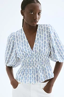 V-Neck Blouse