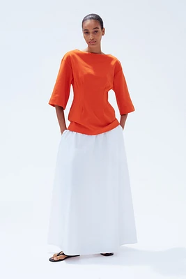 T-Shirt with Defined Waist