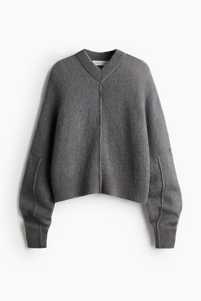 Oversized Mohair-Blend Sweater