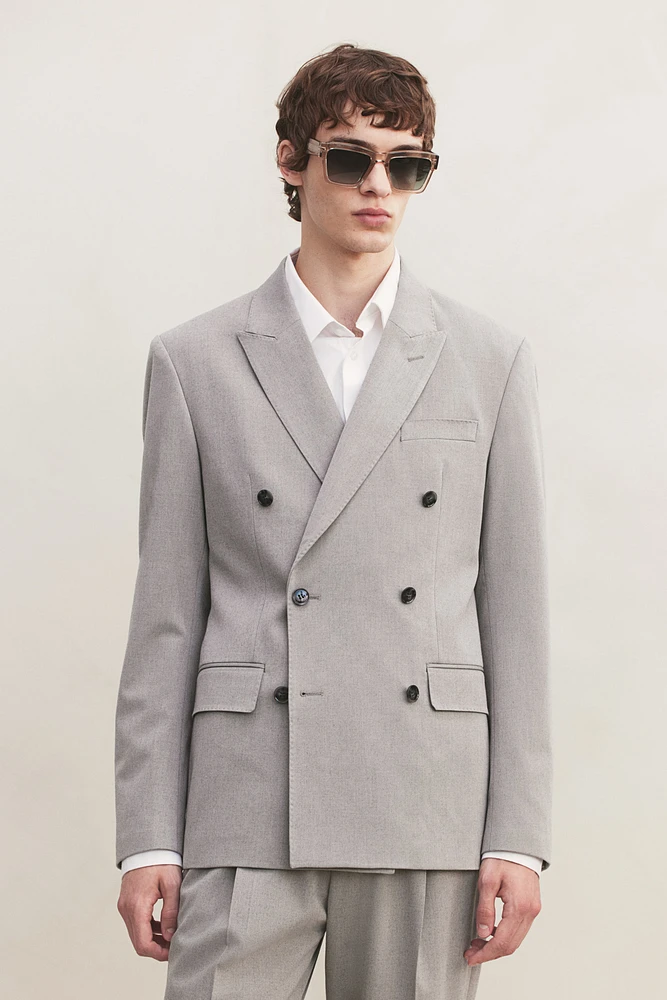 Regular Fit Double-Breasted Blazer