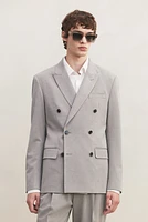 Regular Fit Double-Breasted Blazer