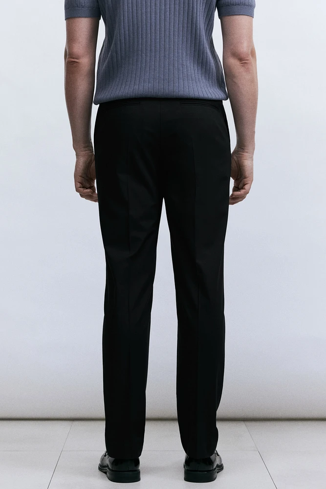 Skinny Fit Suit Pants
