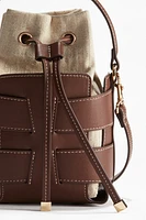 Crossbody Bucket Bag