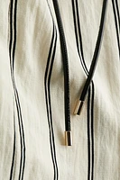 Wrap Dress with Tie Belt