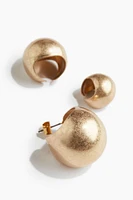 3-pack Ear Cuffs and Earring