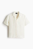 Regular-Fit Textured Resort Shirt