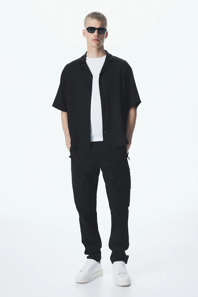 Regular-Fit Twill Cargo Pants