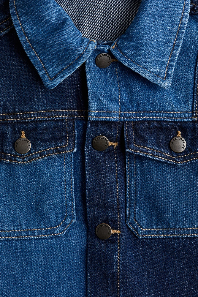 Veste carrée en denim