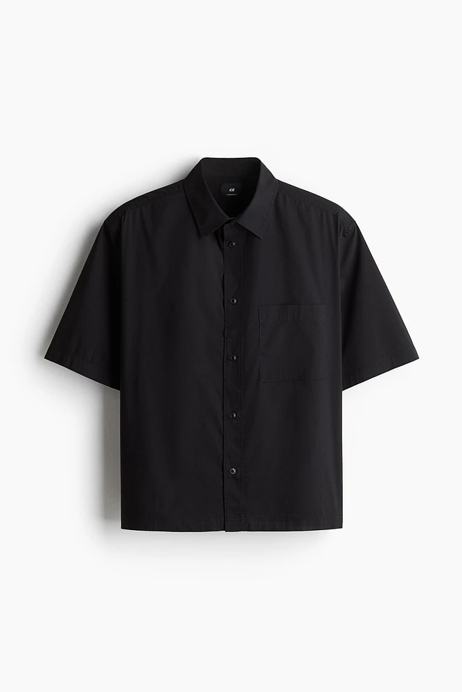 Oversized Short-Sleeved Shirt