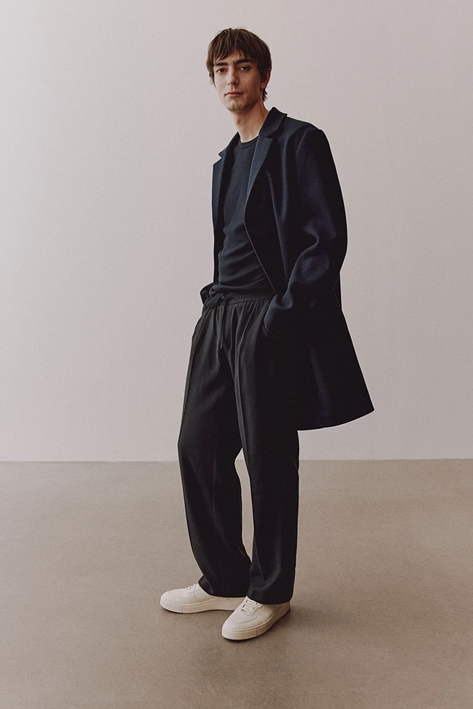 Slim Fit Wool-Blend Coat