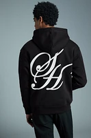 Loose-Fit Hoodie with Motif