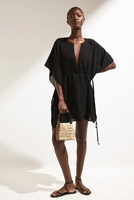 Drawstring Beach Kaftan
