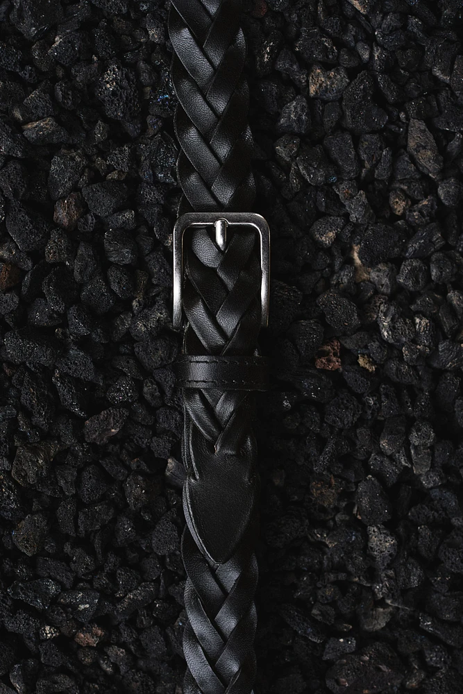 Braided Leather Belt