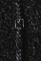 Braided Leather Belt