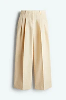Wide-Leg Dress Pants