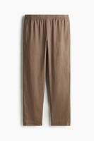 Regular-Fit Linen Pants