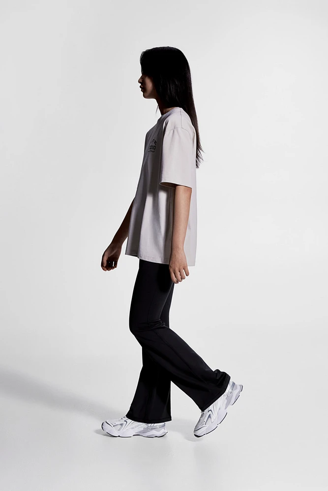 Flared Sports Leggings with DryMove™
