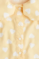 Cotton Blouse with Collar