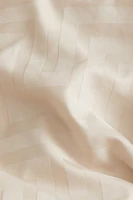 Cotton Sateen Twin Duvet Cover Set