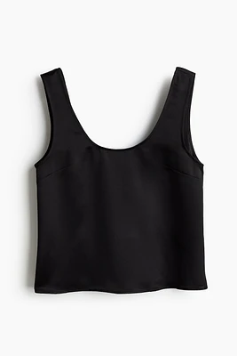 Silk-blend Tank Top