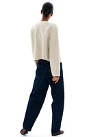 Pocket-Detail Cardigan
