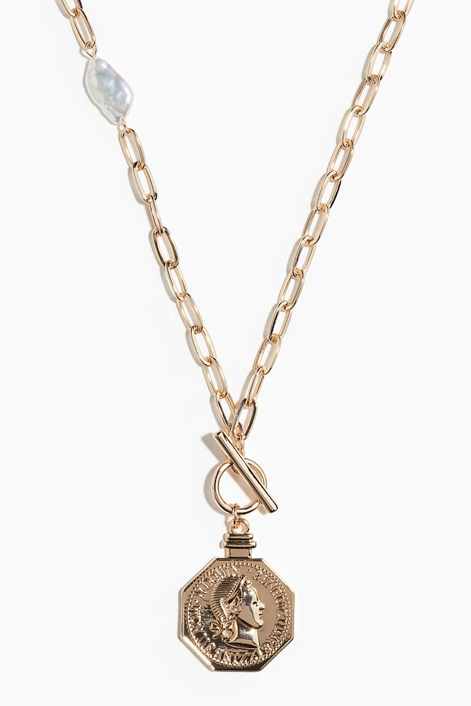 T-Bar Pendant Necklace