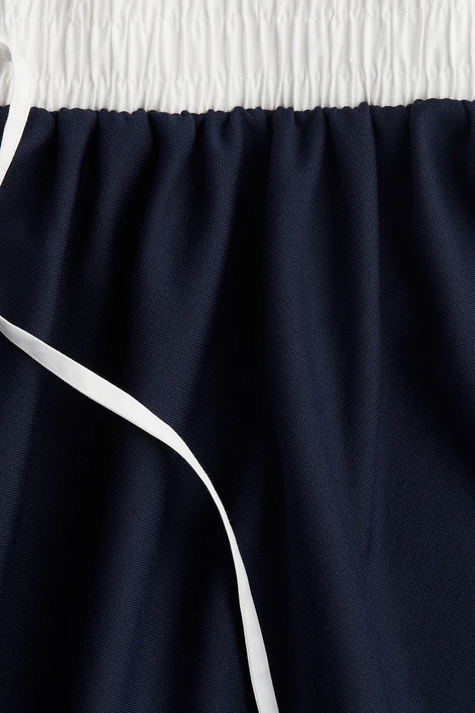 Flared Mini Skirt